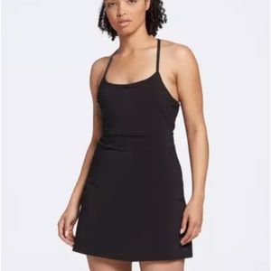 Calia performance black exercise dress